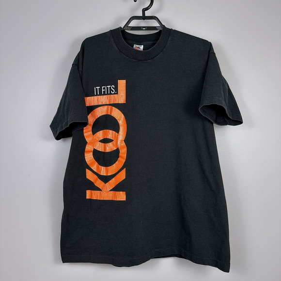 Vintage Fruit of the Loom T-Shirt Loopwheel Tubular 1990s Size XL It Fits Kool - Picture 1 of 7